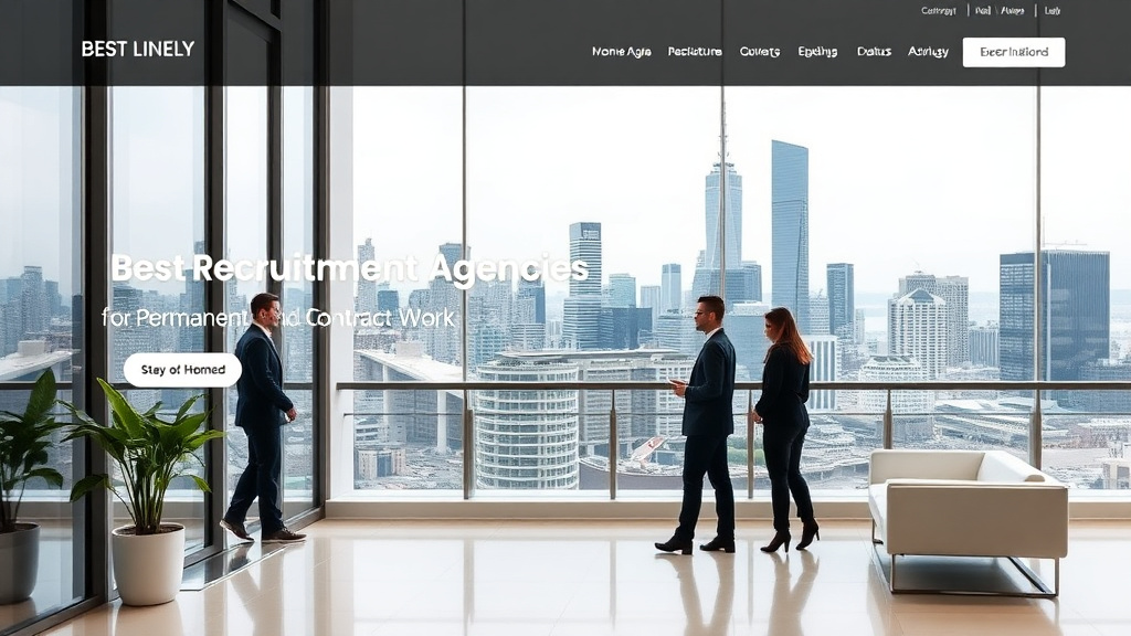 Best Recruitment Agencies in Australia for Permanent and Contract Work