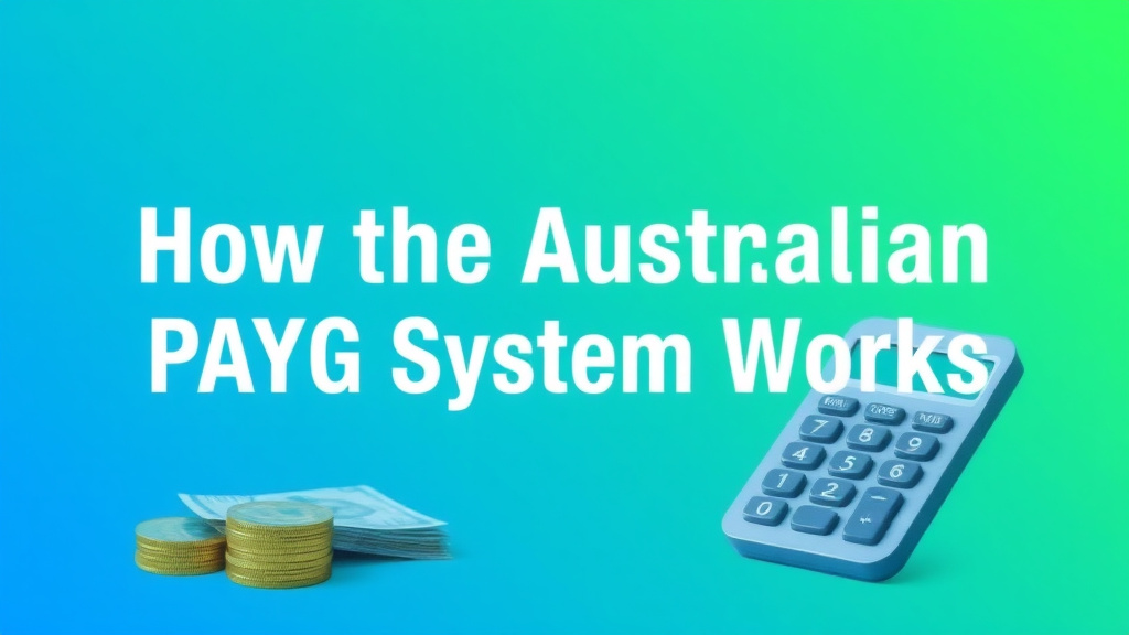 How the Australian PAYG Tax System Works